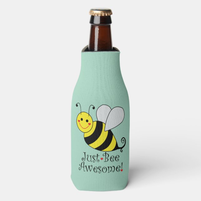 Rafraîchisseur Pour Bouteille Juste Avoir Awesome Bumble Bee (Bottle Devant)