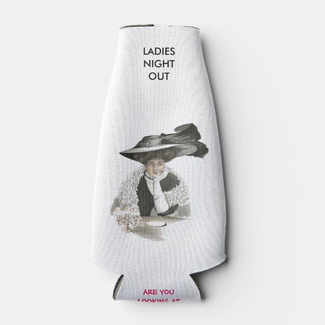 RAFRAÎCHISSEUR POUR BOUTEILLE LA NUIT DES DAMES ? (Devant)