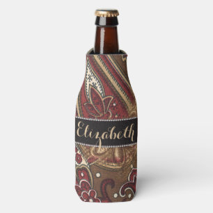 Rafraîchisseur Pour Bouteille Léopard et copie de motif de Paisley à