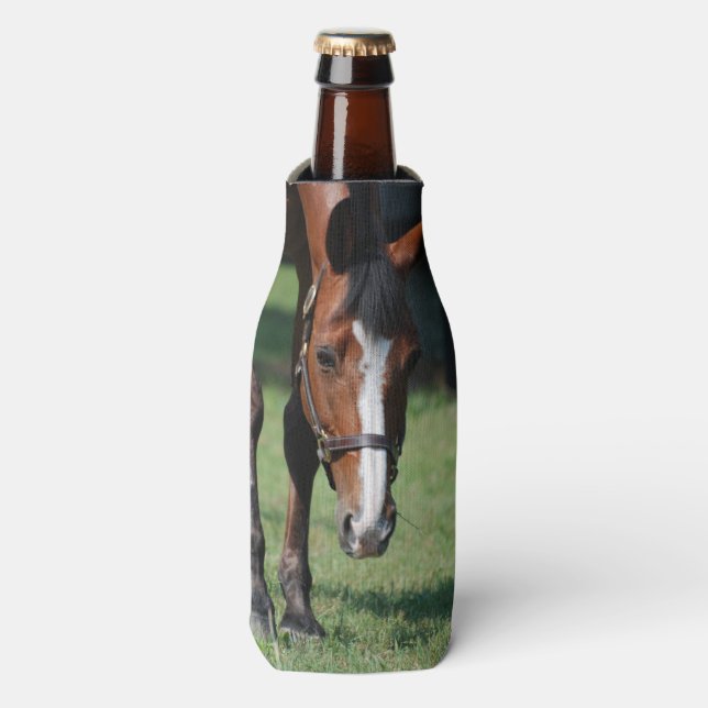 Rafraîchisseur Pour Bouteille Magnifique Cheval Quartier (Bottle Devant)