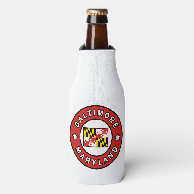 Rafraîchisseur Pour Bouteille Maryland de Baltimore (Bottle Devant)