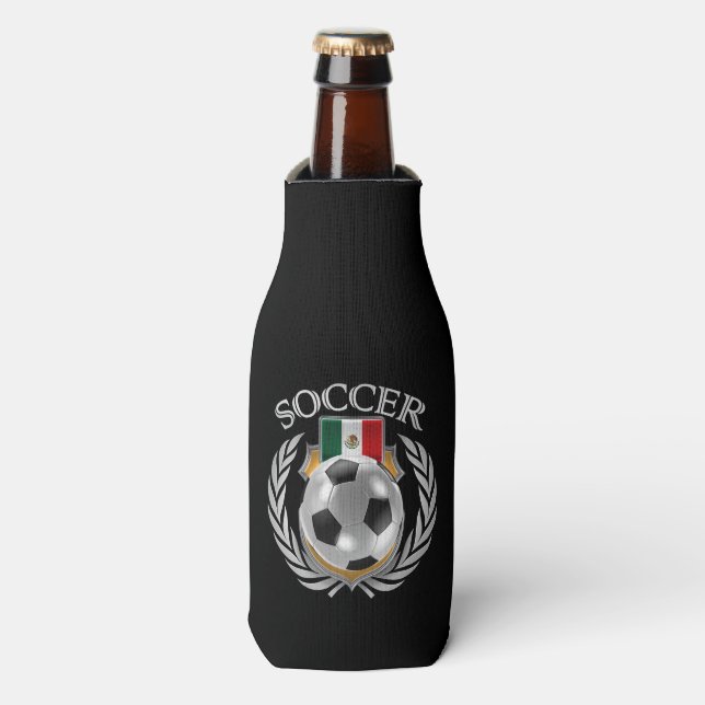 Rafraîchisseur Pour Bouteille Mexique Soccer 2016 (Bottle Devant)