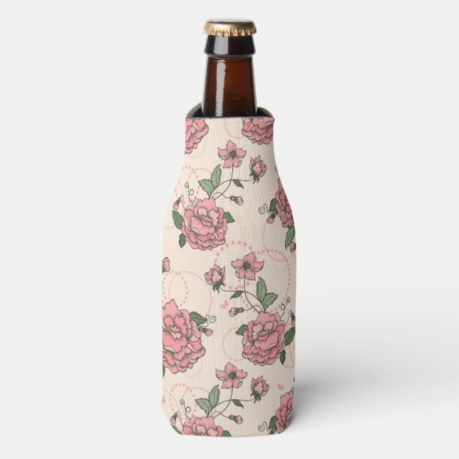 Rafraîchisseur Pour Bouteille Modèle floral 5 2 (Bottle Devant)