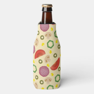 Rafraîchisseur Pour Bouteille Motif 2 de pizza