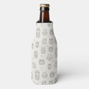 Rafraîchisseur Pour Bouteille Motif avec des hiboux