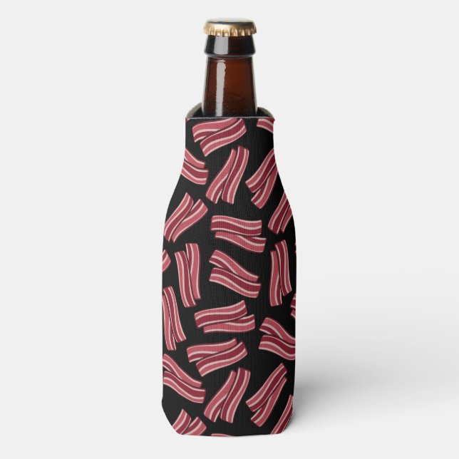Rafraîchisseur Pour Bouteille Motif Bacon (Bottle Devant)