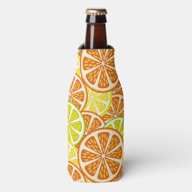 Rafraîchisseur Pour Bouteille Motif Citrus (Bottle Devant)