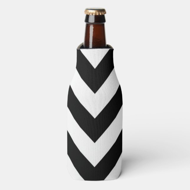 Rafraîchisseur Pour Bouteille Motif de bandes (Bottle Devant)