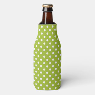 Rafraîchisseur Pour Bouteille Motif de ressort avec le pois blanc