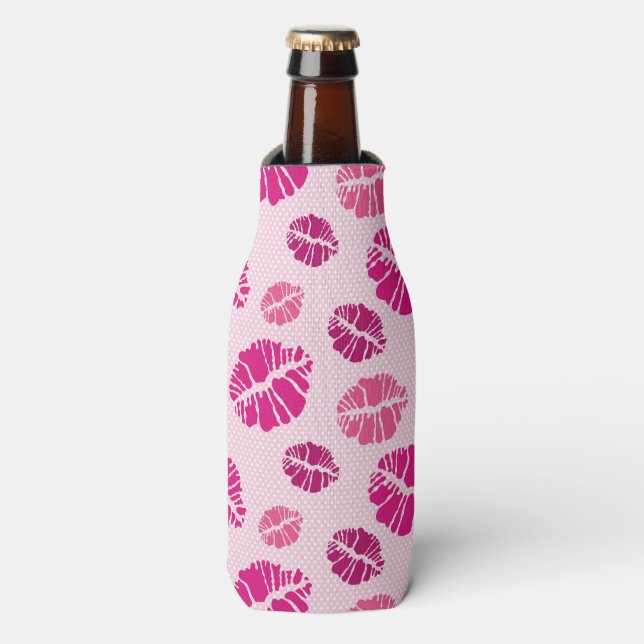 Rafraîchisseur Pour Bouteille Motif d'impression en forme de baisson (Bottle Devant)