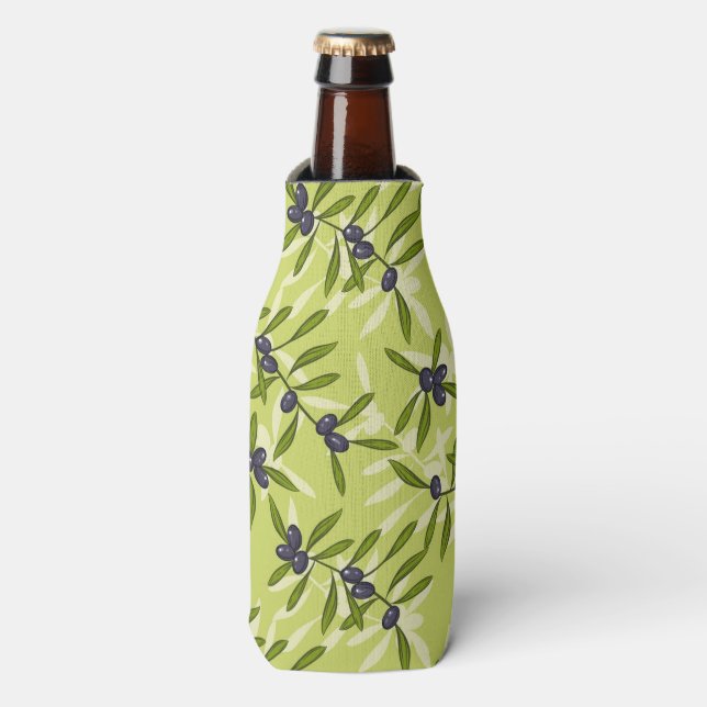Rafraîchisseur Pour Bouteille Motif d'olive (Bottle Devant)