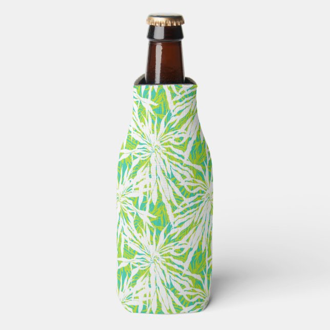 Rafraîchisseur Pour Bouteille Motif Feuille Tropical Palm (Bottle Devant)