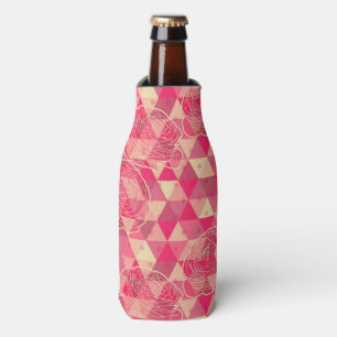 Rafraîchisseur Pour Bouteille Motif géométrique de fleur