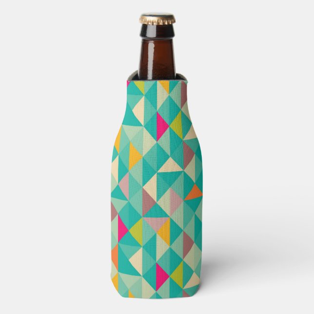 Rafraîchisseur Pour Bouteille Motif triangles (Bottle Devant)