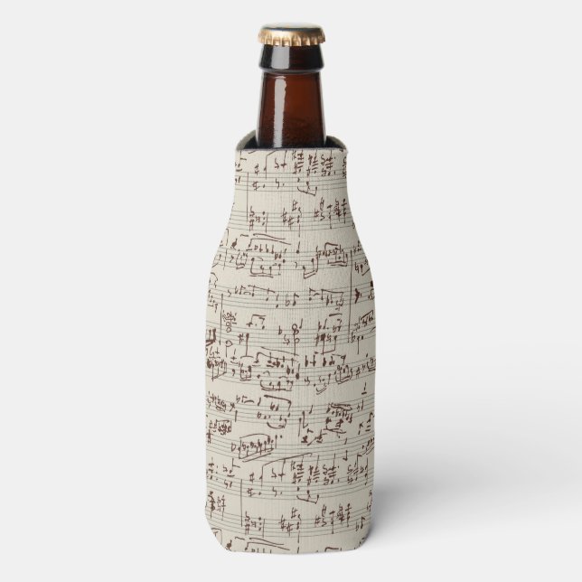 Rafraîchisseur Pour Bouteille Notes musicales (Bottle Devant)