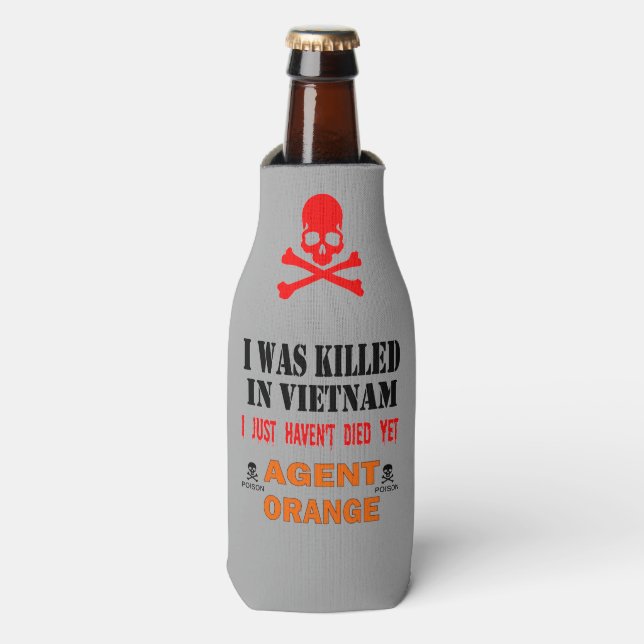 RAFRAÎCHISSEUR POUR BOUTEILLE ORANGE DE L'AGENT (Bottle Devant)
