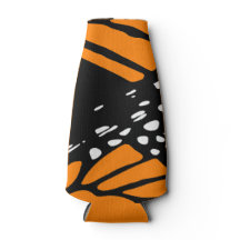 Papillon Monarque Adaptation Noir-Blanc-Orange