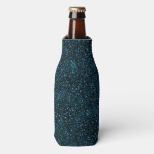 Rafraîchisseur Pour Bouteille Parties scintillant bleu Turquoise d'Aqua foncé