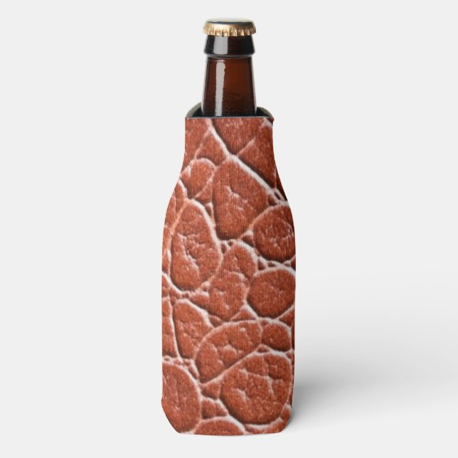 Rafraîchisseur Pour Bouteille Patterns de Leather (Bottle Devant)