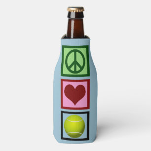 Rafraîchisseur Pour Bouteille Peace Love Tennis