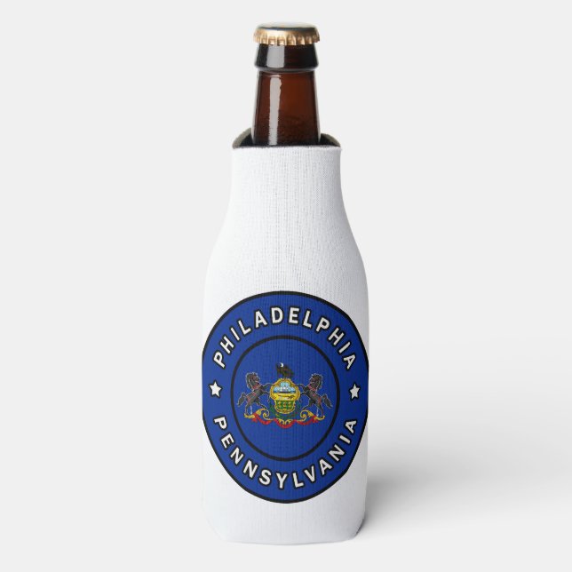 Rafraîchisseur Pour Bouteille Philadelphie Pennsylvanie (Bottle Devant)