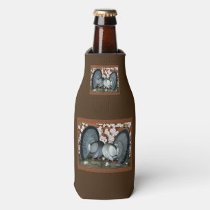 Rafraîchisseur Pour Bouteille Pigeons fantastiques jumelés