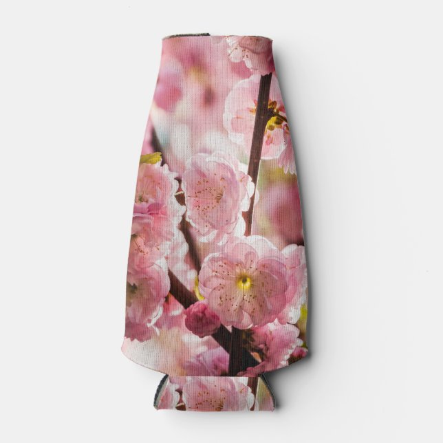 Rafraîchisseur Pour Bouteille Plum à fleurs - Paradize rose (Devant)