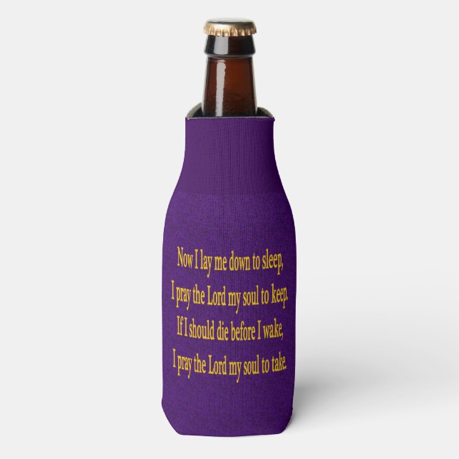 RAFRAÎCHISSEUR POUR BOUTEILLE PRIÈRE DE LIT (Bottle Devant)
