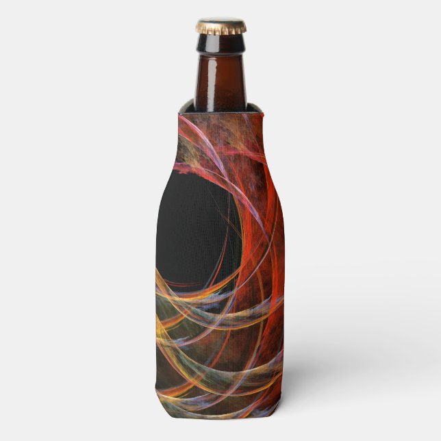 Rafraîchisseur Pour Bouteille Rompre le cercle de l'art Abstrait (Bottle Devant)