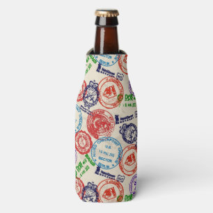 Rafraîchisseur Pour Bouteille Texture avec de vrais timbres