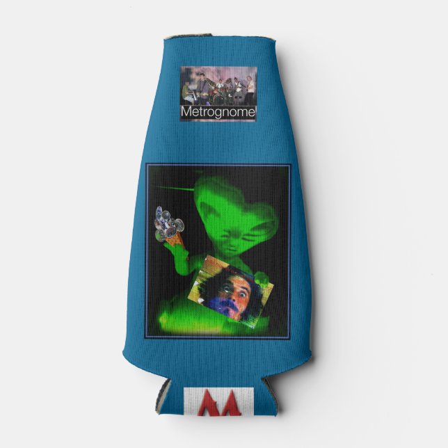 Rafraîchisseur Pour Bouteille Veste à bouteille MGnome (Devant)
