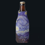 Rafraîchisseur Pour Bouteille Vincent Van Gogh Starry Nuit Vintage Art<br><div class="desc">Vincent van Gogh Starry Night Art Peinture Starry Night est un tableau de l'artiste post-impressionniste néerlandais Vincent van Gogh. Le ciel bleu de la nuit est rempli de nuages tourbillonnants, d'étoiles et d'une lune brillante croissant. La Nuit étoilée est la seule nocturne de la série de vues depuis la fenêtre...</div>