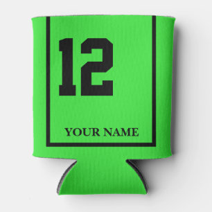 Rafraîchisseur Pour Canette 12 Lime Green Horse Couverture de selle personnali