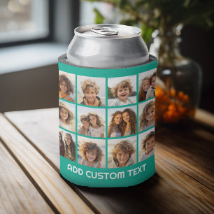 Rafraîchisseur Pour Canette 12 Photo Instagram Collage avec Arrière - plan ver