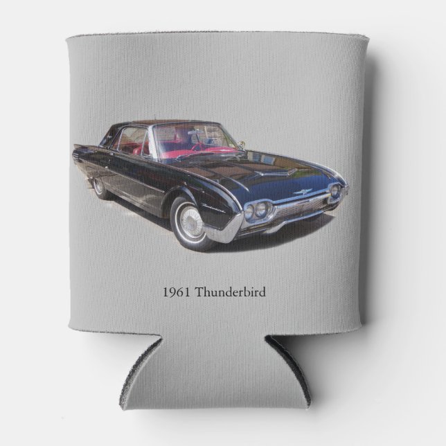 Rafraîchisseur Pour Canette 1961 Thunderbird peut refroidir (Devant)