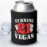 Rafraîchisseur Pour Canette 21st Birthday in Vegas - Turning 21 - Las Vegas<br><div class="desc">If you're planning a 21st birthday party in Vegas then this Turning 21 in Vegas design is perfect to party in Vegas and as a souvenir to remember what blast you had with your Vegas birthday squad! Great for day club pool parties, hitting the Vegas strip to try your luck...</div>