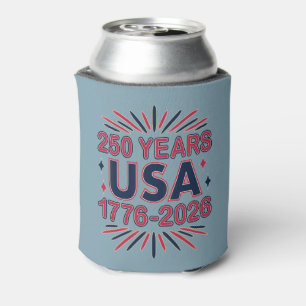 Rafraîchisseur Pour Canette 250 ans USA Semiquinentenaire 1776-2026