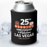 Rafraîchisseur Pour Canette 25e Wedding Anniversary Couples Las Vegas Trip<br><div class="desc">Unique 25th anniversary gift for husband & wife or married couple a romantic weekend getaway to Las Vegas to celebrate 25 years of marriage ! Novty to remember your Vegas trip a second honeymoon vacation ou wedding party you never had. Objets "25th Wedding Anniversary in Fabulous Las Vegas Nevada" w/...</div>