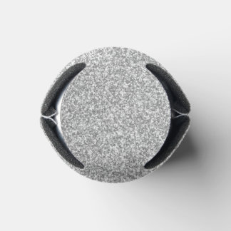 Rafraîchisseur Pour Canette 26 Parties scintillant d'argent Imprimer Écrasants