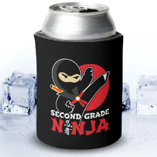Rafraîchisseur Pour Canette 2e année Ninja Kick Premier jour Retour à l'école