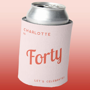 Rafraîchisseur Pour Canette 40ème anniversaire de la vie moderne