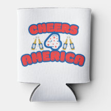 4 Amérique en rouge, blanc et bleu