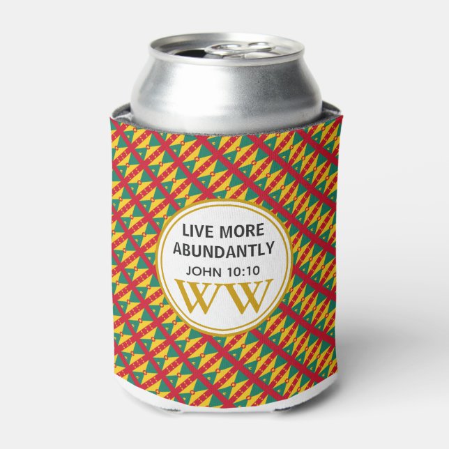 Rafraîchisseur Pour Canette 50 absolument fabuleux GRENADA CARRIACOU Monogramm (Can devant)