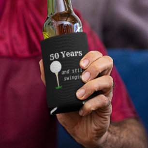 Rafraîchisseur Pour Canette 50 ans et toujours balançoire balle de golf