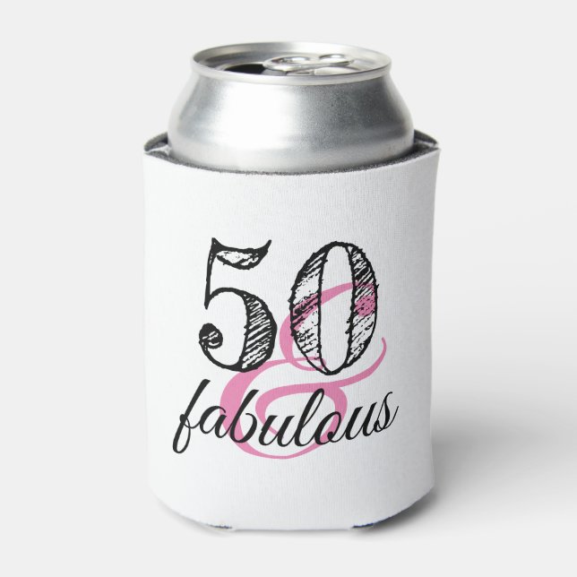Rafraîchisseur Pour Canette 50 & Fabuleuse fête d'anniversaire (Can devant)