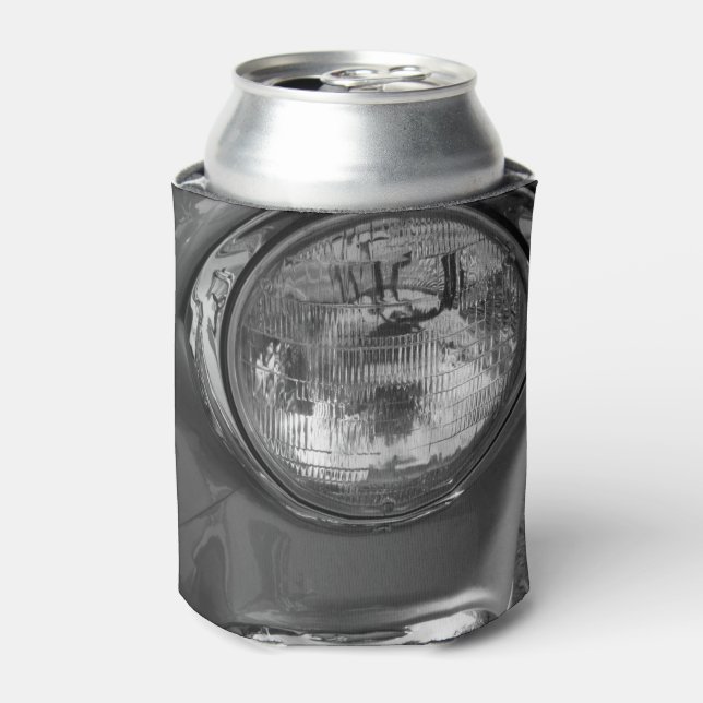 Rafraîchisseur Pour Canette 55 Niveaux de gris Chevy Headlight (Can devant)