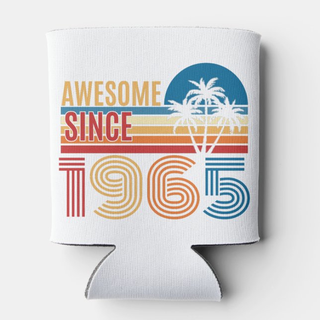 RAFRAÎCHISSEUR  POUR CANETTE 60E ANNIVERSAIRE (Dos)