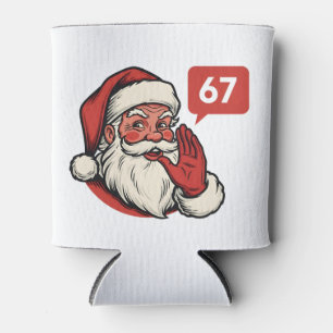 Rafraîchisseur Pour Canette 67 Noël Joyeux Six Sept Brainrot Père Noël