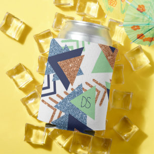 Rafraîchisseur Pour Canette 80s Couleur Abstraite Monnaie d'or Rose de la ma