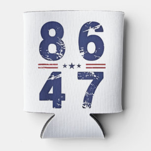 Rafraîchisseur Pour Canette 86 47 Anti Trump 8647 Style Vintage rétro